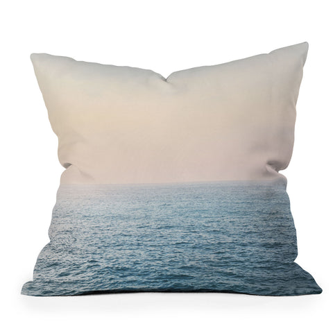 Sisi and Seb Peaceful Outdoor Throw Pillow