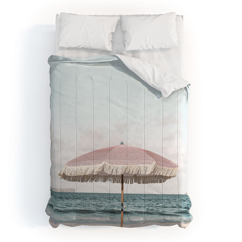 Sisi and Seb Pink Umbrella Comforter