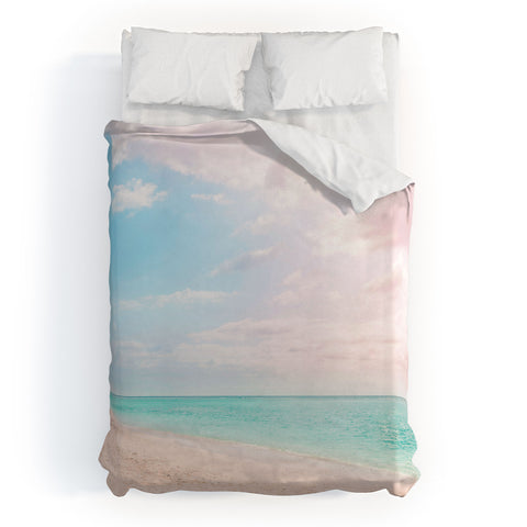 Sisi and Seb Romantic Beach Duvet Cover