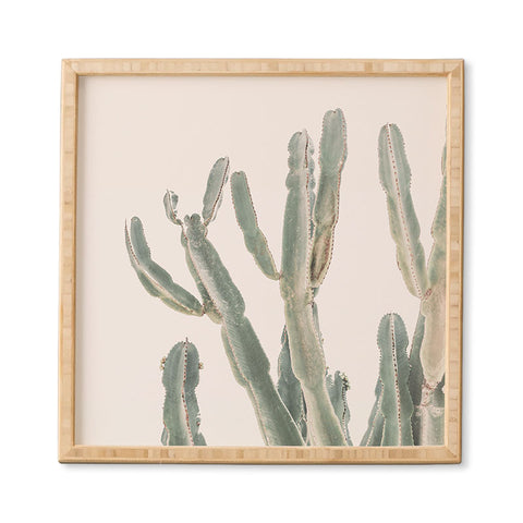 Sisi and Seb Sunrise Cactus Framed Wall Art havenly