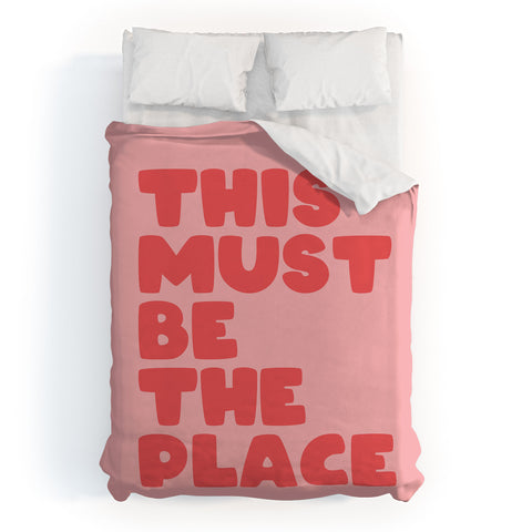 socoart This Must Be The Place II Duvet Cover