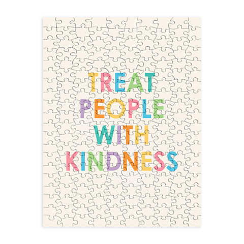 socoart Treat People With Kindness III Puzzle