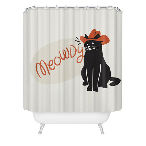 Sombrero Inc Meowdy Shower Curtain