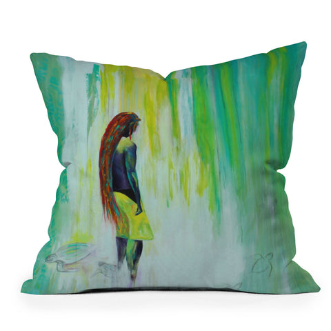 Sophia Buddenhagen The Simple Life Outdoor Throw Pillow