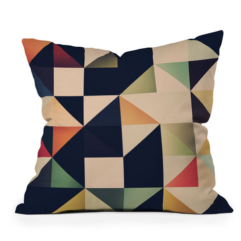 Spires Tessellate 1 Outdoor Throw Pillow