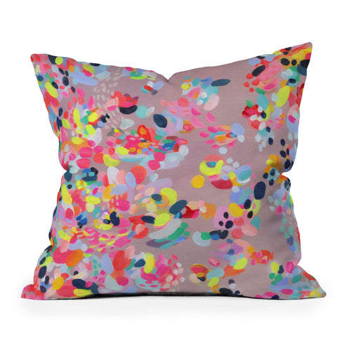 Stephanie Corfee Alone In A Crowd Outdoor Throw Pillow