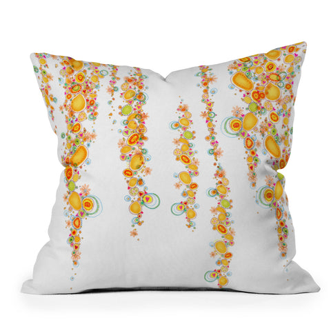 Stephanie Corfee Bubbly Babies Outdoor Throw Pillow