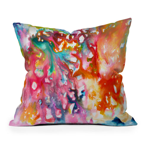 Stephanie Corfee Fast and Loose Outdoor Throw Pillow