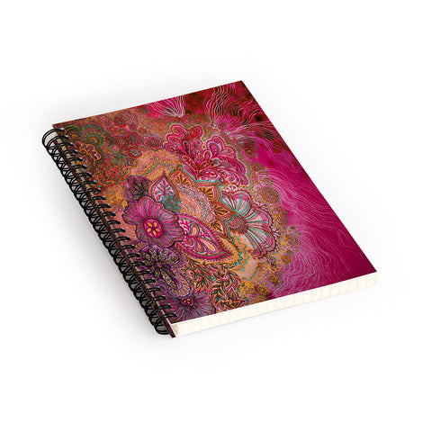 Stephanie Corfee Flourish Berry Spiral Notebook