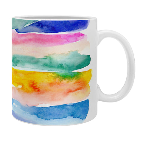 Stephanie Corfee Swooshy Stripes Coffee Mug