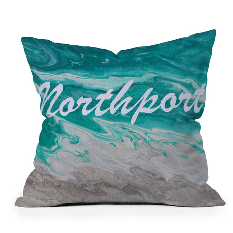 Studio K Originals Northport Bay Rush Outdoor Throw Pillow