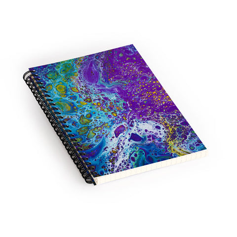 Studio K Originals Purple Burn Spiral Notebook