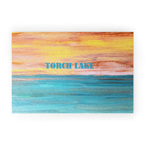 Studio K Originals Torch Lake Sunset Welcome Mat