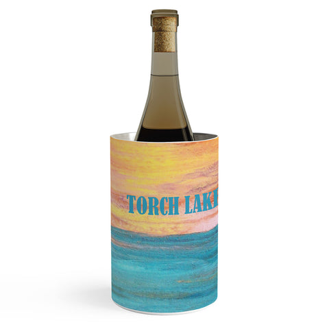 Studio K Originals Torch Lake Sunset Wine Chiller