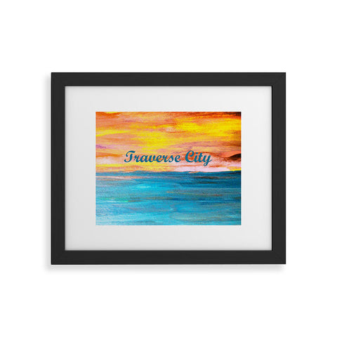 Studio K Originals Traverse City Sunset Dream Framed Art Print
