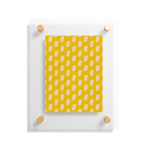 SunshineCanteen dash pattern Floating Acrylic Print