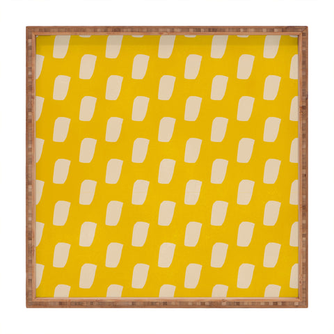 SunshineCanteen dash pattern Square Tray