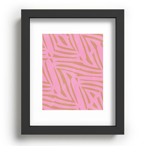 SunshineCanteen pink tiki Recessed Framing Rectangle