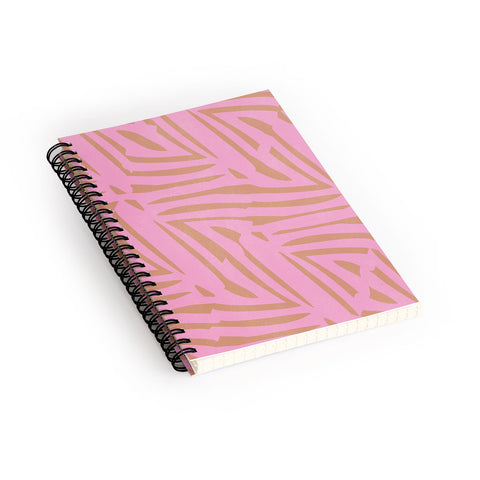 SunshineCanteen pink tiki Spiral Notebook