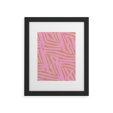 SunshineCanteen pink tiki Framed Art Print