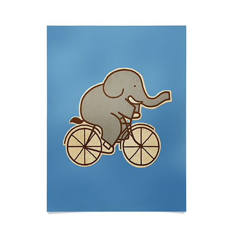 Terry Fan Elephant Cycle Poster