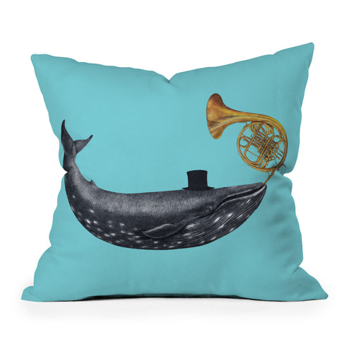 Terry Fan Song Of The Sea Outdoor Throw Pillow