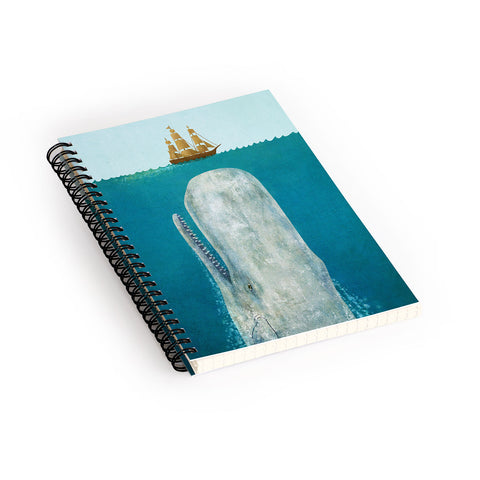 Terry Fan The Whale Spiral Notebook