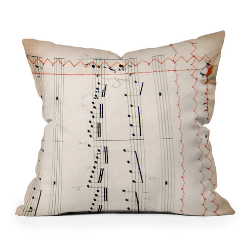 The Light Fantastic Lovely Music Outdoor Throw Pillow