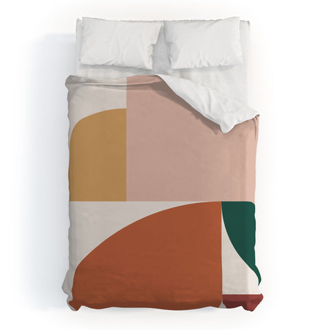 The Old Art Studio Abstract Geometric 10 Duvet Cover