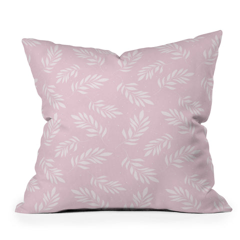 The Optimist My Pink World Outdoor Throw Pillow