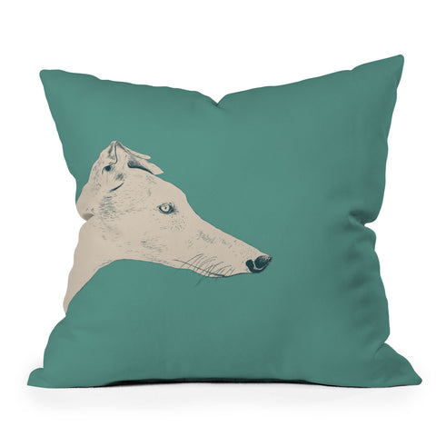 The Red Wolf Animals 2 Outdoor Throw Pillow