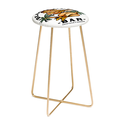 The Whiskey Ginger Beach Club Bar Tropical Counter Stool