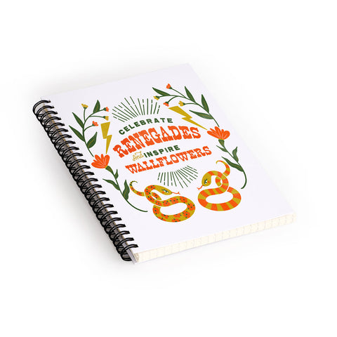 The Whiskey Ginger Celebrate Renegades Spiral Notebook