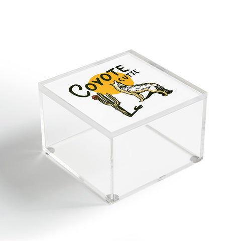 The Whiskey Ginger Coyote Cutie Acrylic Box