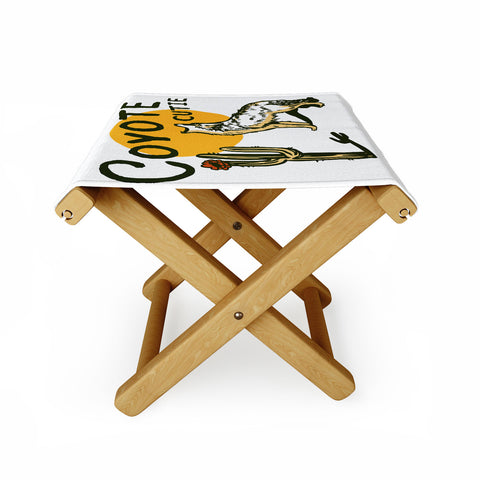 The Whiskey Ginger Coyote Cutie Folding Stool