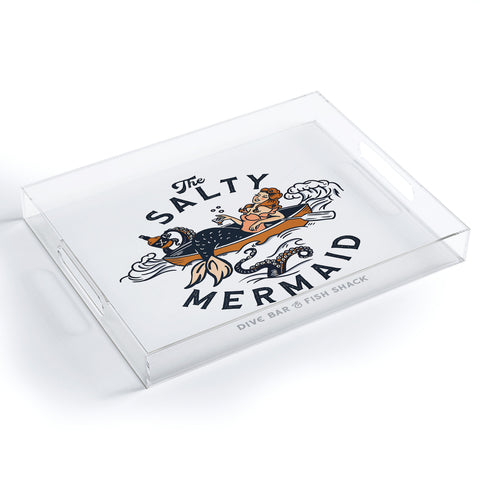 The Whiskey Ginger The Salty Mermaid Dive Bar Acrylic Tray
