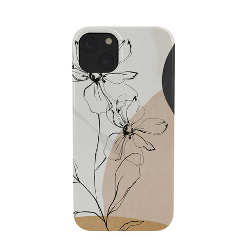 ThingDesign Abstract Art Minimal Flowers Phone Case