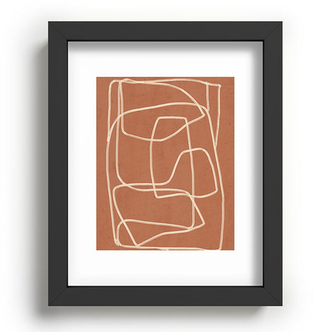 ThingDesign Abstract line art 22 MInimal Recessed Framing Rectangle