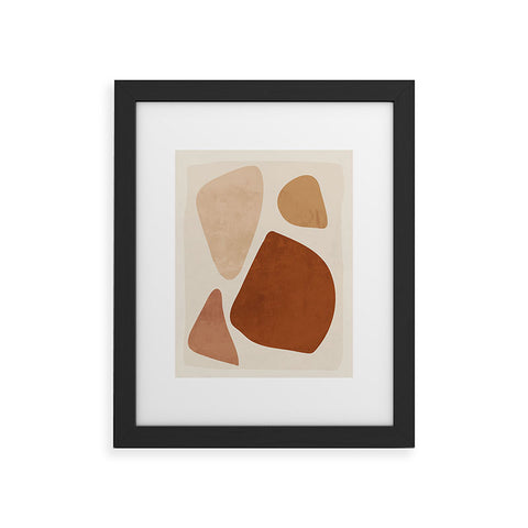 ThingDesign Abstract Shapes 47 Framed Art Print