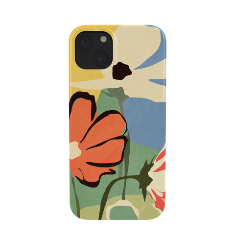 ThingDesign Modern Abstract Art Flowers 14 Phone Case