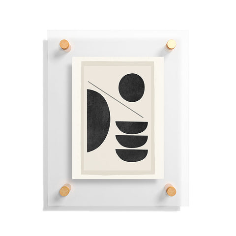 ThingDesign Modern Abstract Minimal Shapes 187 Floating Acrylic Print