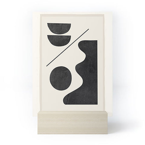 ThingDesign Modern Abstract Minimal Shapes 188 Mini Art Print