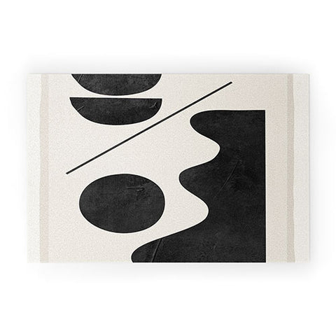 ThingDesign Modern Abstract Minimal Shapes 188 Welcome Mat