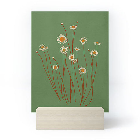 ThingDesign Wild Daisy Flowers 5 Mini Art Print