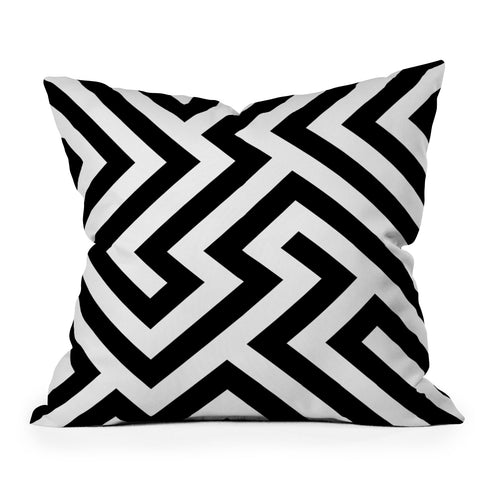 Three Of The Possessed Avenue 01 Throw Pillow