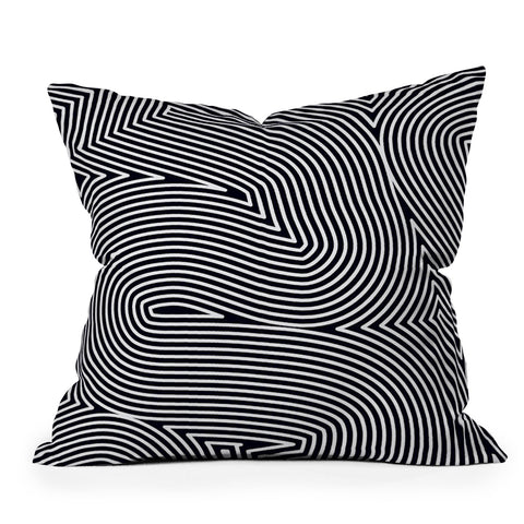 Three Of The Possessed Dazzle Sun Flow Outdoor Throw Pillow