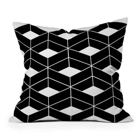 Three Of The Possessed Modern City Outdoor Throw Pillow
