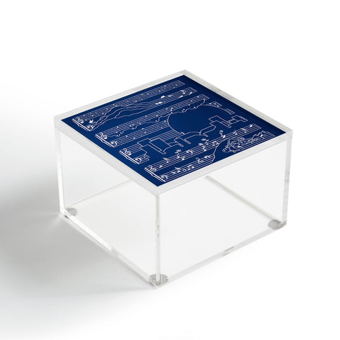 Tobe Fonseca The Moonlight Sonata Blue Acrylic Box