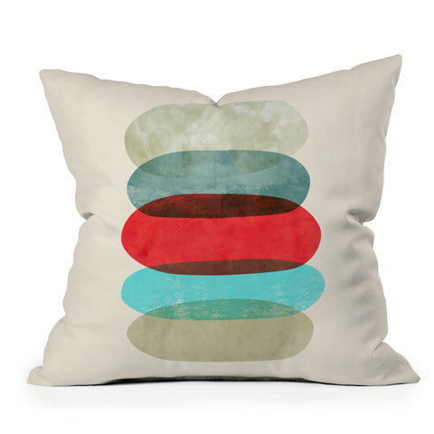 Tracie Andrews Underneath it all Outdoor Throw Pillow
