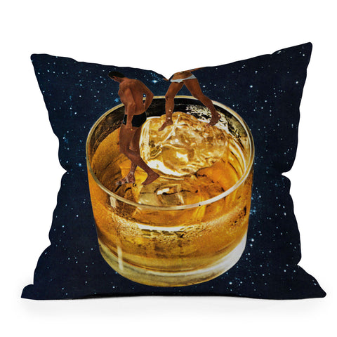 Tyler Varsell Space Date Outdoor Throw Pillow